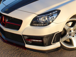 Mercedes Benz SLK Bumper Lateral Air Vent Cover - Carbon Fiber - R172